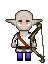 albino elf archer